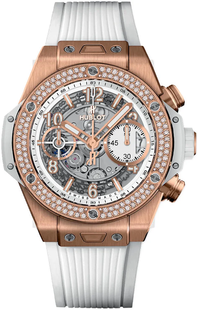 Hublot Big Bang Unico King Gold White